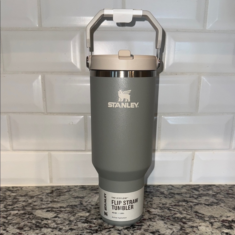 Stanley Sage  40oz. Tumbler with Flip Straw